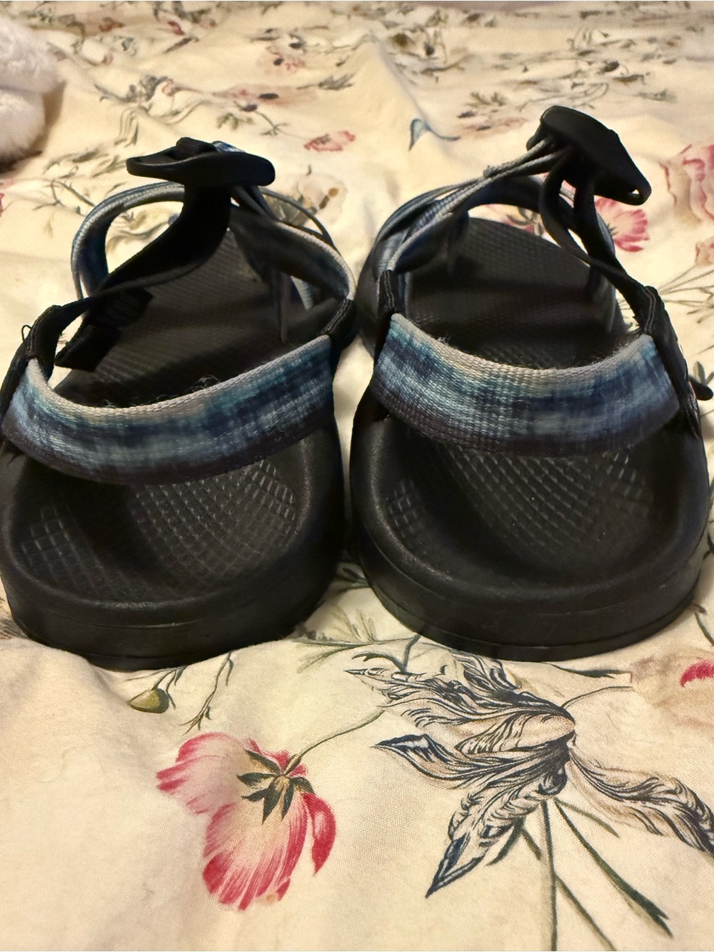 Chaco Women's Blue Tie-Dye Strappy Sandals - Picture 4 of 7